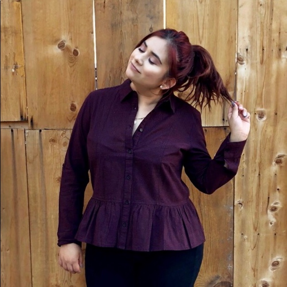 Olivia Peplum Top